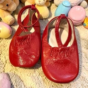 vintage Italian-made baby shoes Ruden Needlecraft (R.N.).Size 3